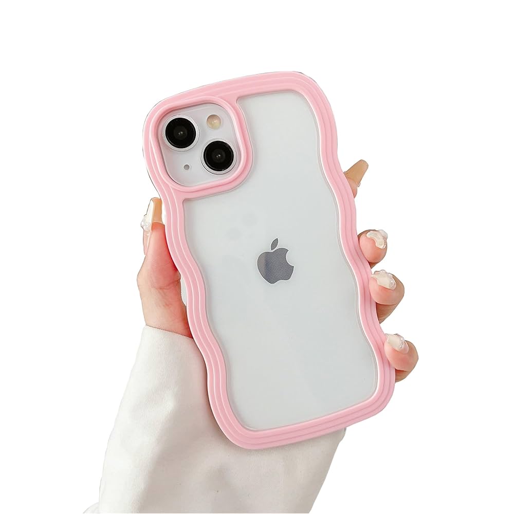 XIZYO for iPhone 13 Case iPhone 14 Case, Cute Wavy Curly